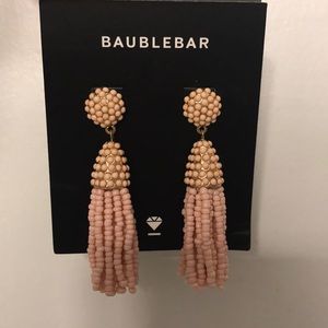 NWT baublebar piñata tassel beaded earrings